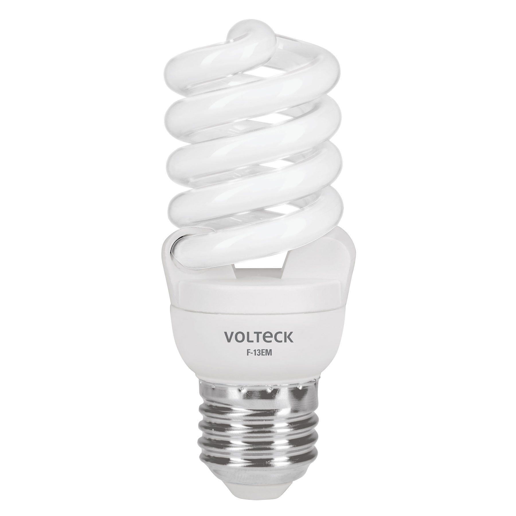 Lámpara 13 W, espiral mini, luz día, T2, en blister, Volteck