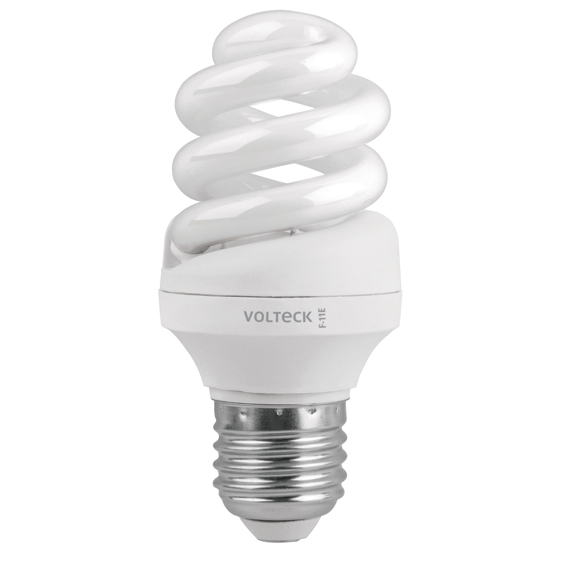Lámpara 11 W, espiral, luz día, T3, en blister, Volteck