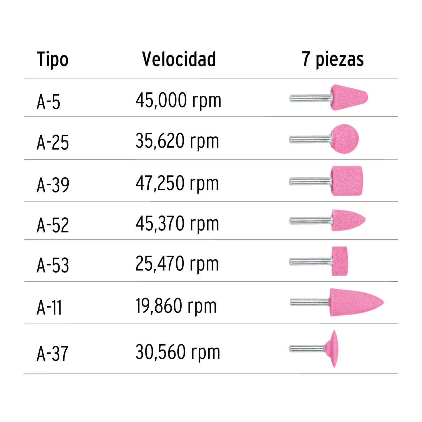 Juego piedras para montar, 7 piezas