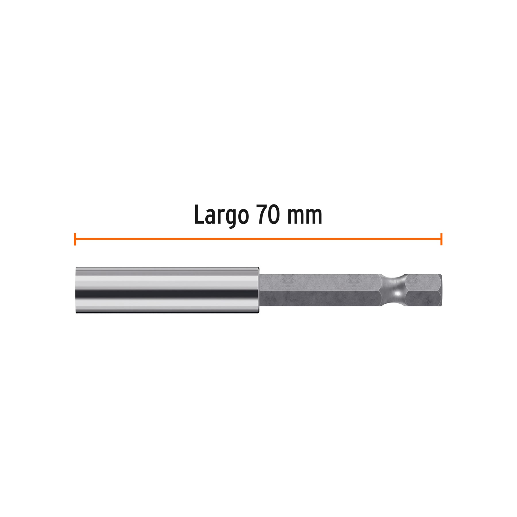 Juego extensión magnética, 70 mm, 5 piezas, Truper Expert