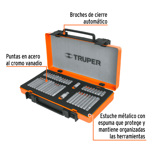 Juego de puntas  42 piezas