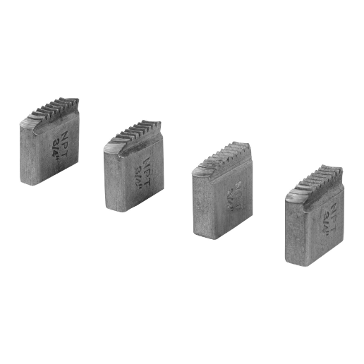 Juego de peines para tarrajas 3/4", 4 piezas