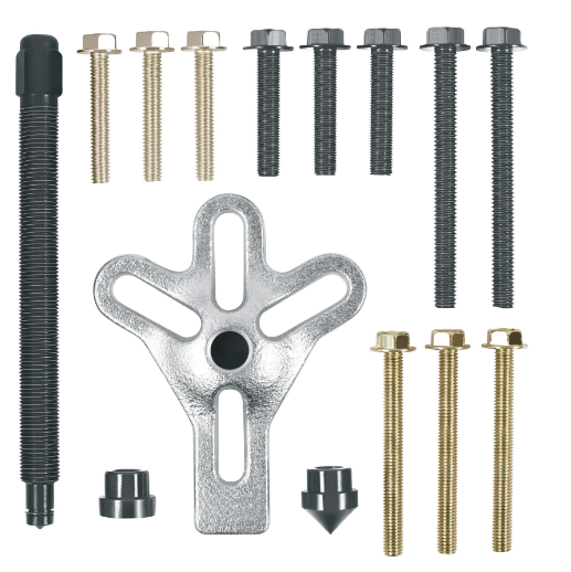 Juego de extractor tipo pata de gallo con 15 piezas