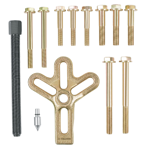 Juego de extractor tipo pata de gallo con 13 piezas