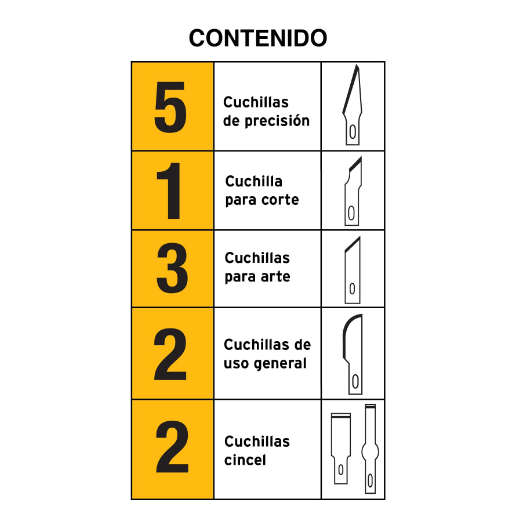 Juego de exactos con estuche, 13 piezas, pretul