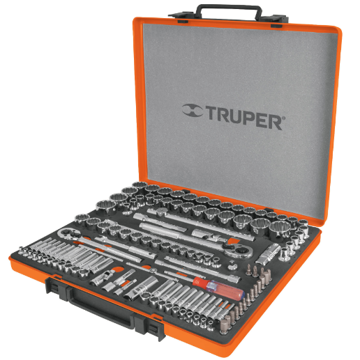 Juego de autoclé, 135 piezas, standard y milimétricos