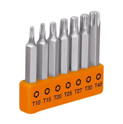 Juego de 7 puntas Torx, 2'