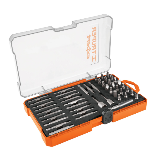 Juego de 47 puntas, 1" y 2", S2, Truper Expert