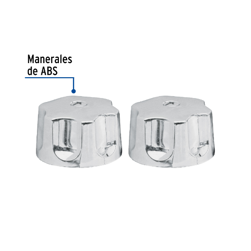 Juego de 2 manerales para mezcladoras plásticas, Basic
