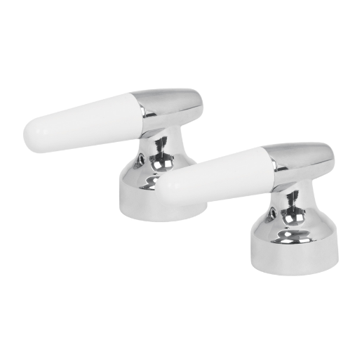 Juego de 2 manerales para lavabo y fregadero tipo cono