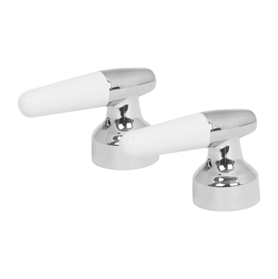 Juego de 2 manerales para lavabo y fregadero tipo cono