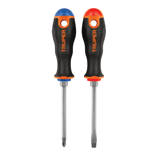 Juego de 2 desarmadores tipo trompo comfort grip