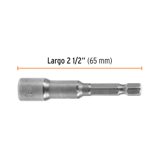 Juego dados magnéticos, 5/16", 5 piezas, Truper Expert