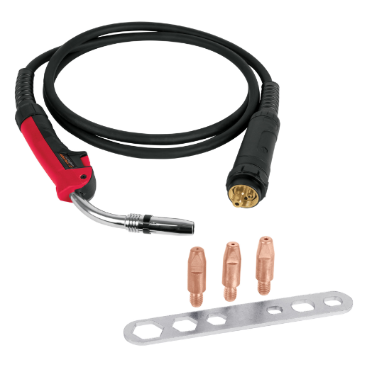 Juego antorcha y accesorios para soldadora SOMU-250X,5 pzas