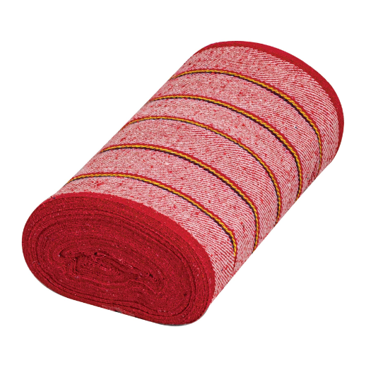 Jerga en rollo, 25 m, roja