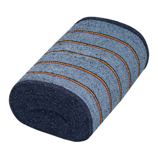 Jerga en rollo, 25 m, azul