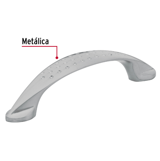 Jaladera, níquel satinado, estilo Elipse, 96 mm