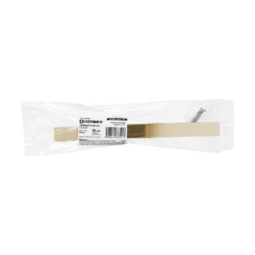 Jaladera, latón brillante, estilo Moderno, 160 mm