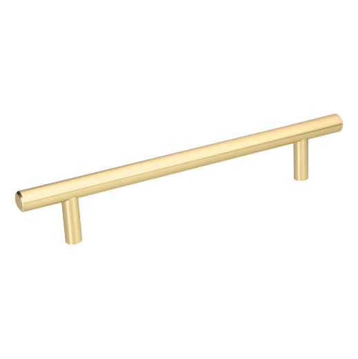 Jaladera, latón brillante, estilo Cilindro, 160 mm