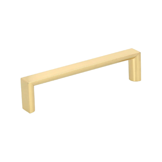 Jaladera, latón brillante, estilo Andamio, 96 mm