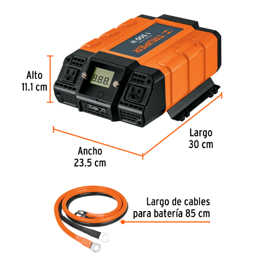 Inversor de corriente de 1500 W
