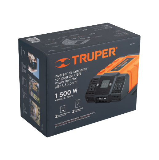 Inversor de corriente de 1500 W