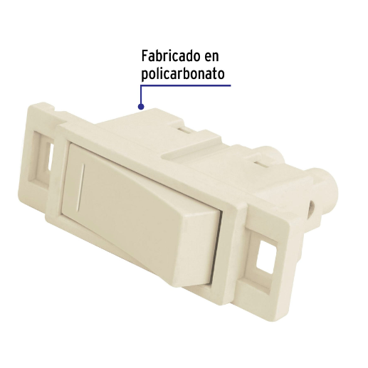 Interruptor sencillo, línea Económica