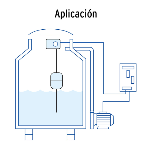 Interruptor eléctrico para flotador