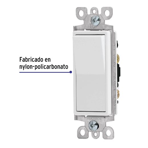 Interruptor de tres vías, línea Classic