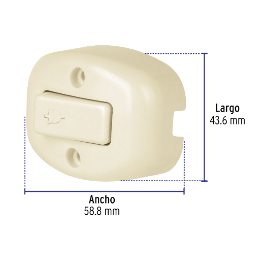 Interruptor de sobreponer para timbre