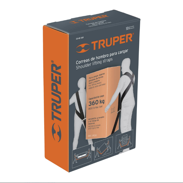 Correas de hombro para carga, máxima 360 kg descontinuado