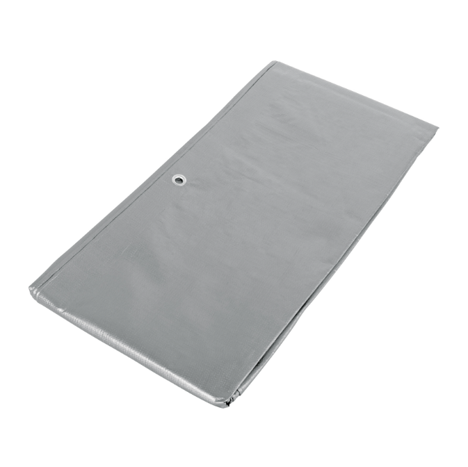 Lona reforzada, 2 x 3 m, gris