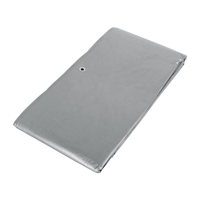 Lona reforzada, 4 x 5 m, gris