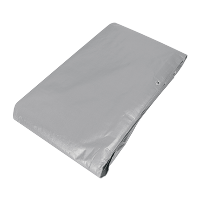 Lona reforzada, 5 x 5 m, gris