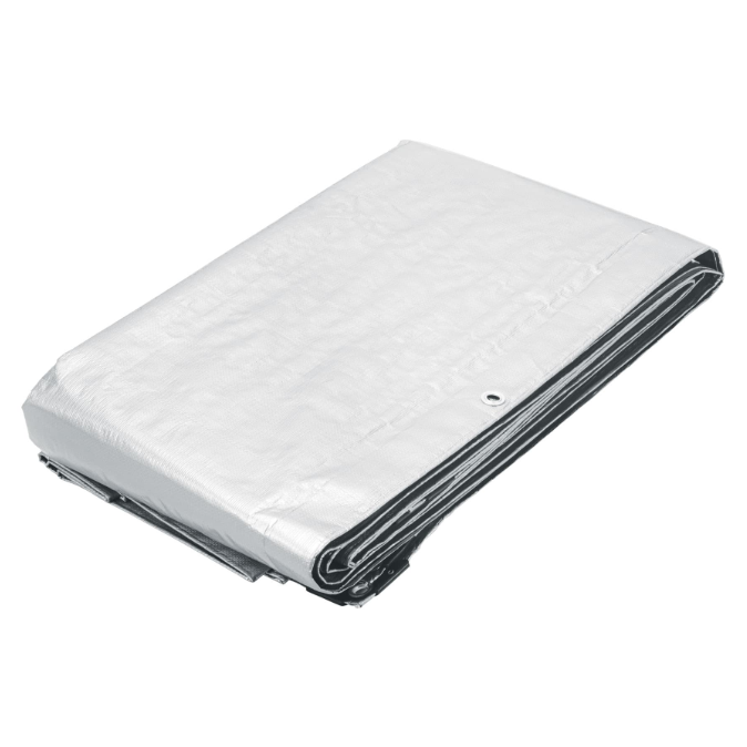 Lona 4 x 6 m, blanca, Pretul