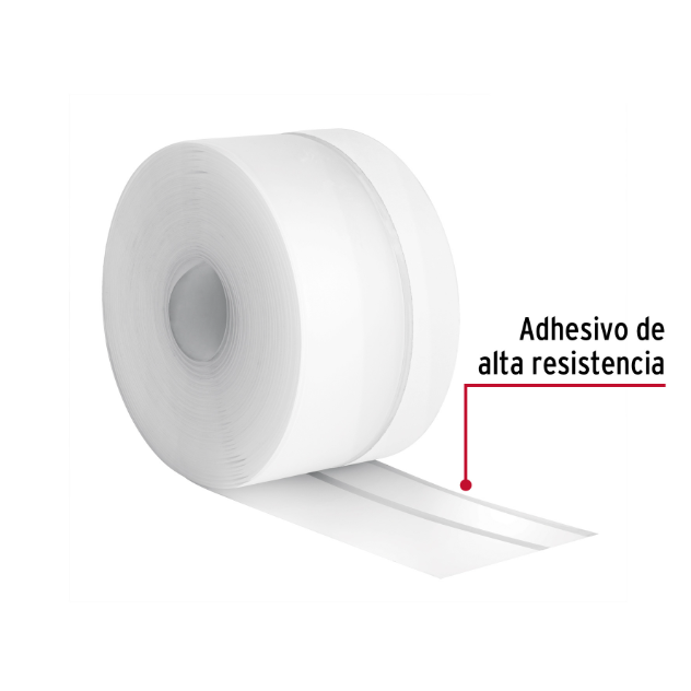 Cinta guardapolvo 5 m x 45 mm, transparente, Hermex