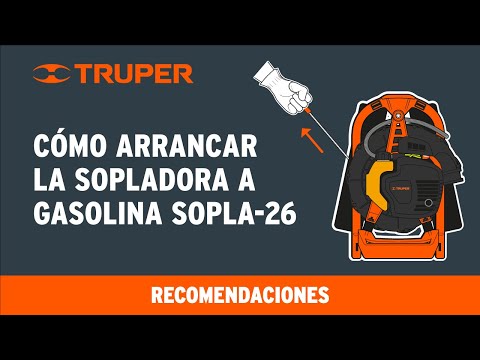 Sopladora a gasolina, 26 cc, tipo mochila sustituto 102970