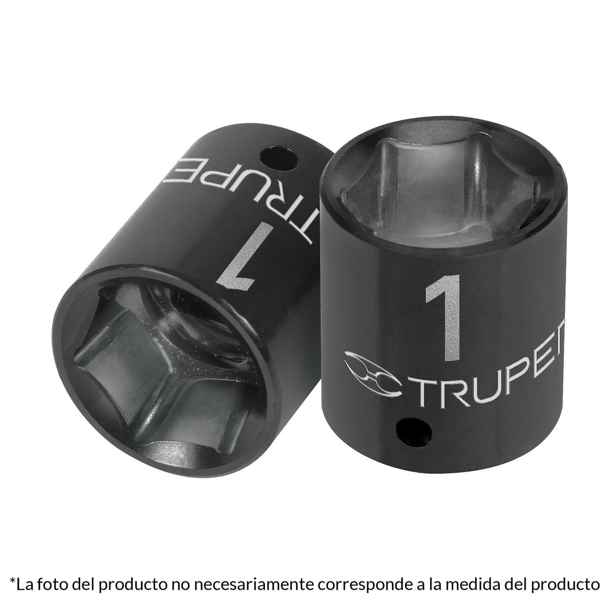 Dado de impacto, 6 puntas, cuadro 1/2" de 1-1/16"