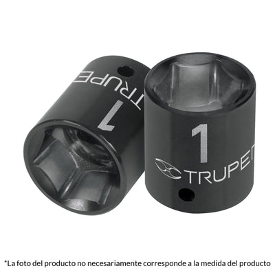 Dado de impacto, 6 puntas, cuadro 1/2" de 1-1/16"