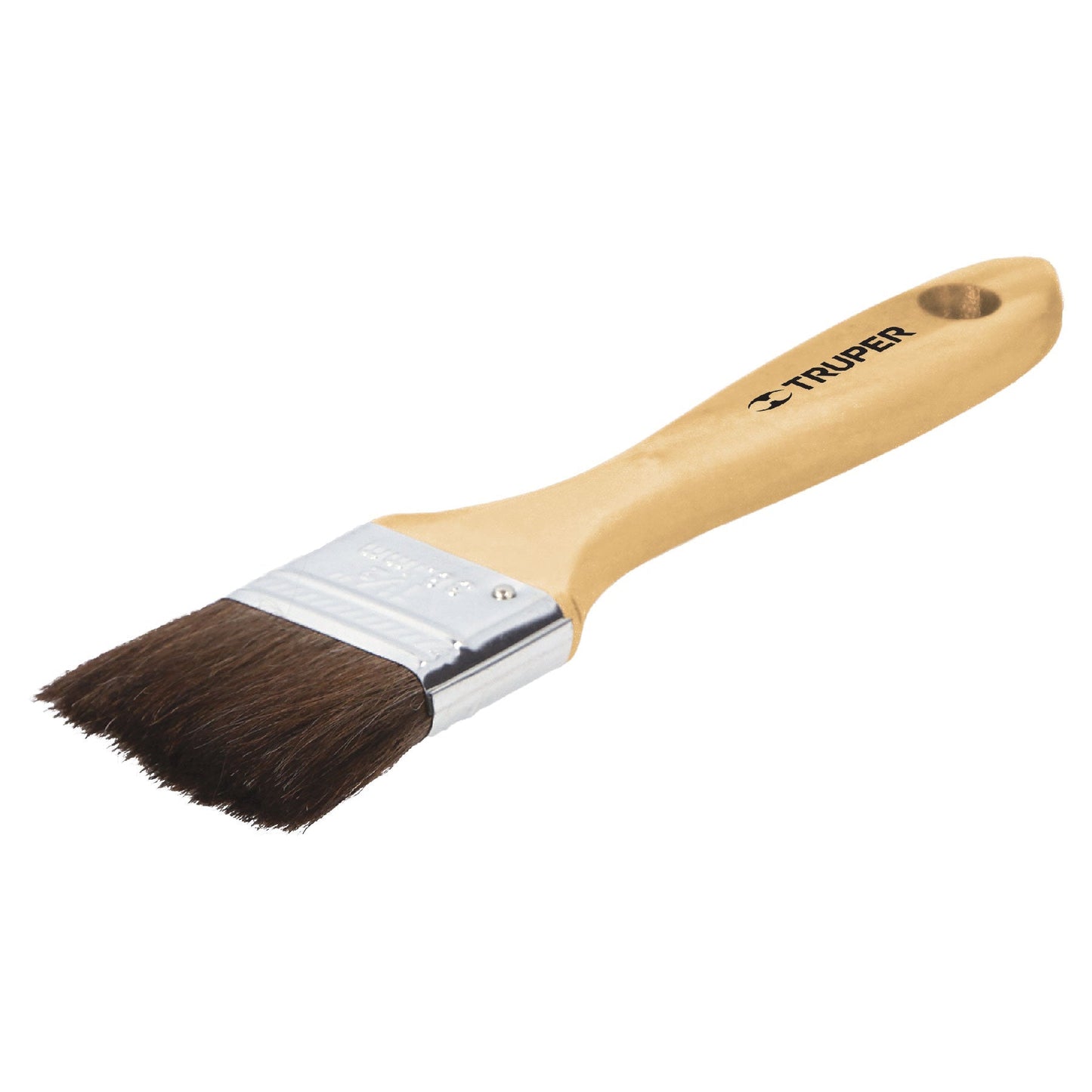 Brocha pelo de camello, mango de madera, 1-1/2"