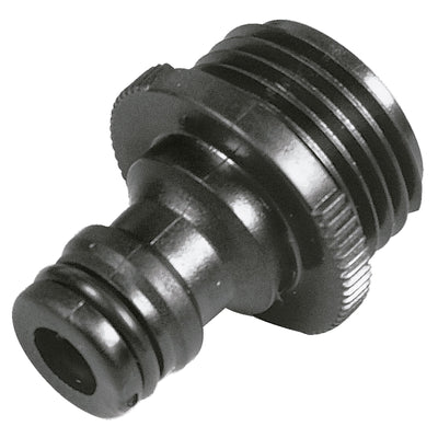 Adaptador macho de ABS para accesorios, sistema Click, 3/4"