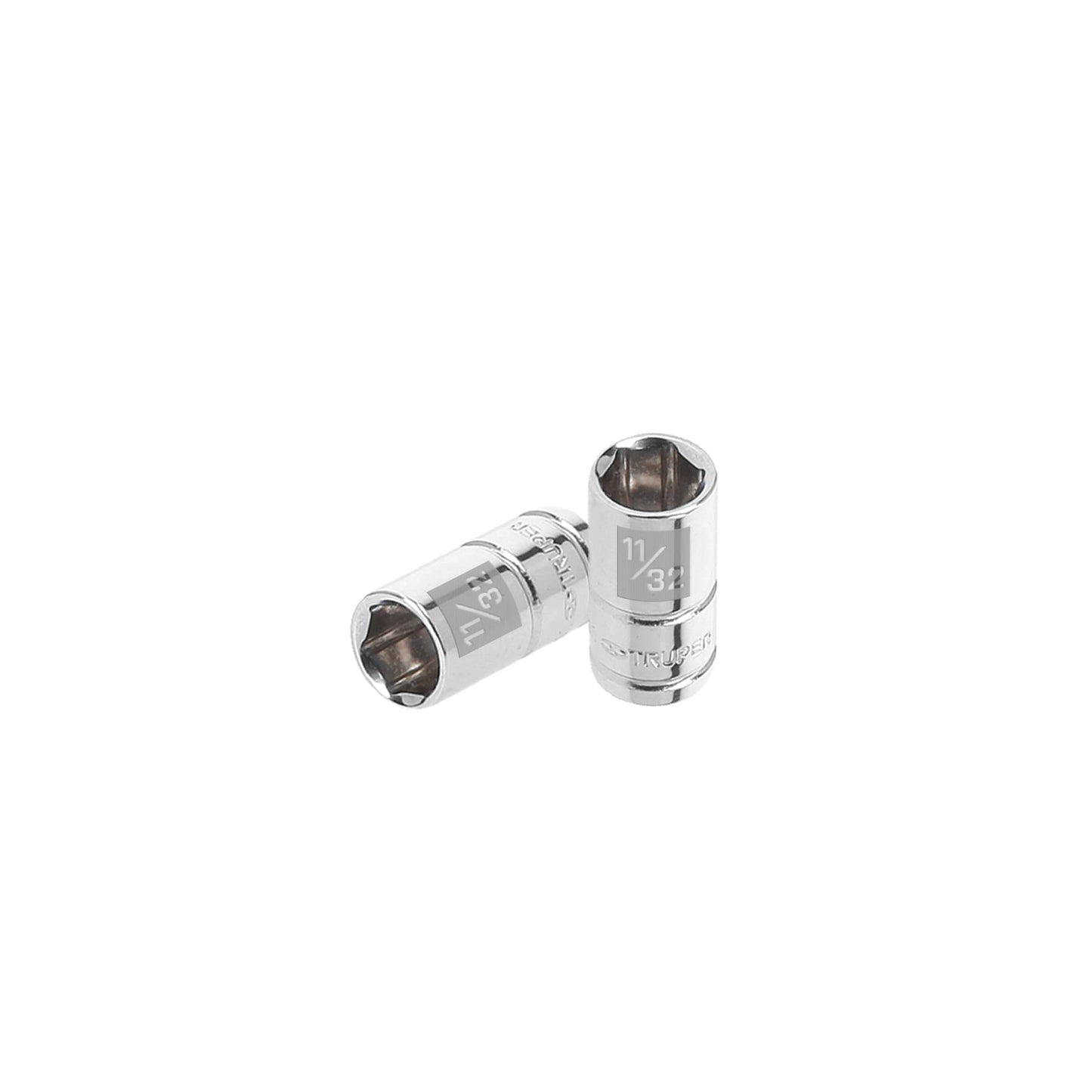 Dado de 6 puntas, cuadro 1/4" de 11/32"