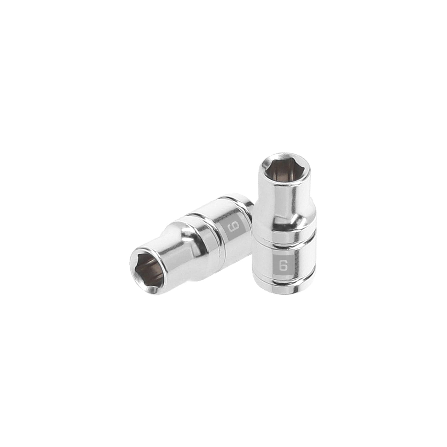 Dado de 6 puntas, cuadro 1/4" de 6mm