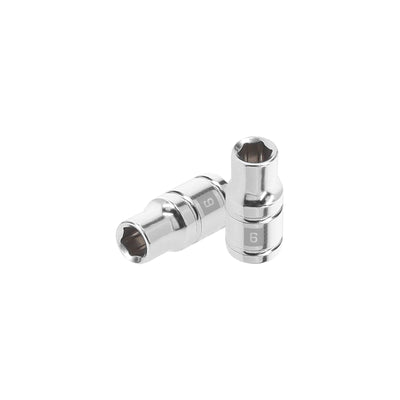 Dado de 6 puntas, cuadro 1/4" de 6mm