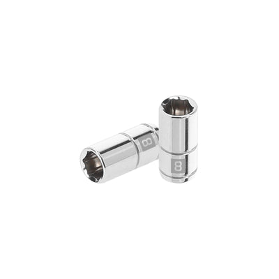 Dado de 6 puntas, cuadro 1/4" de 8mm