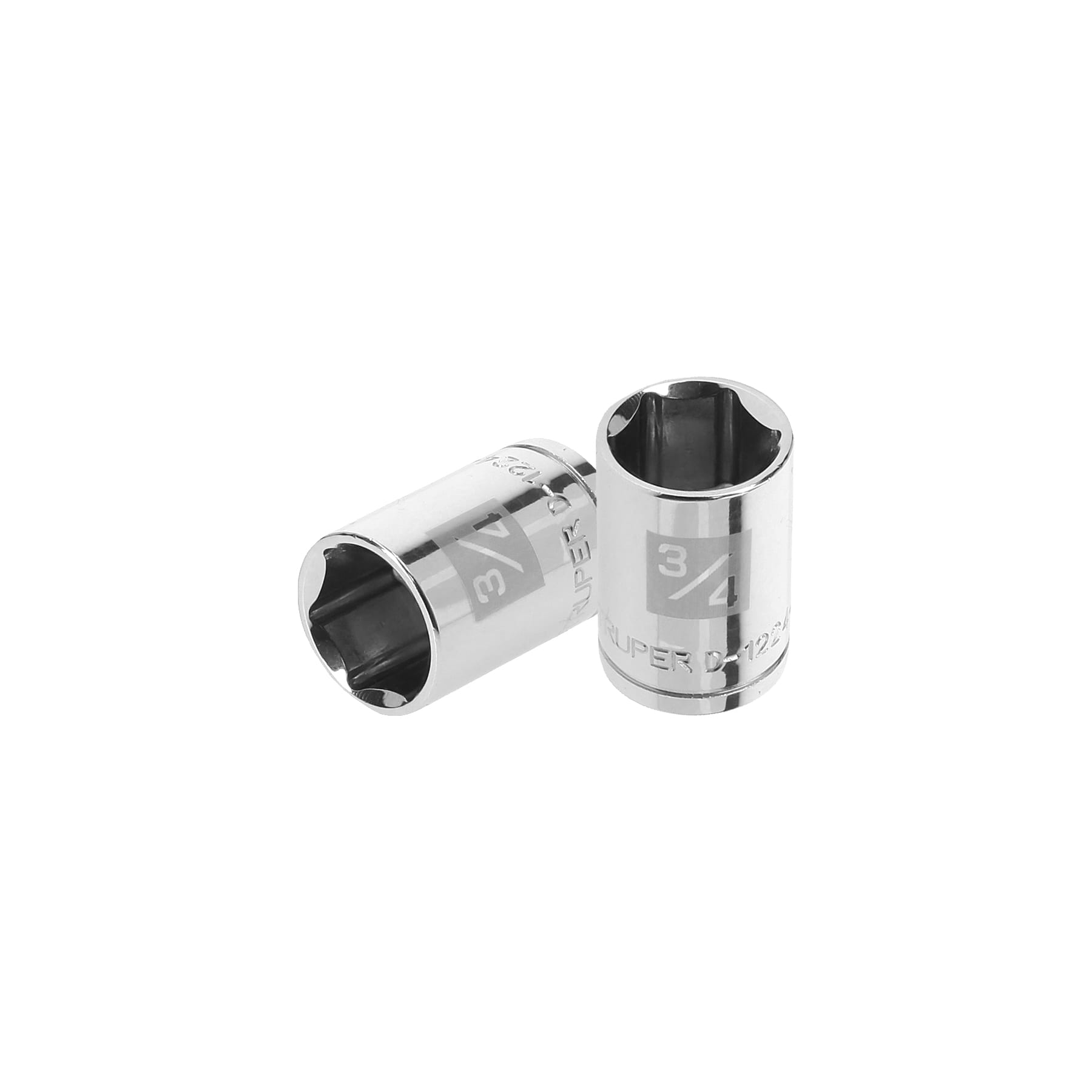 Dado de 6 puntas, cuadro 1/2" de 3/4"