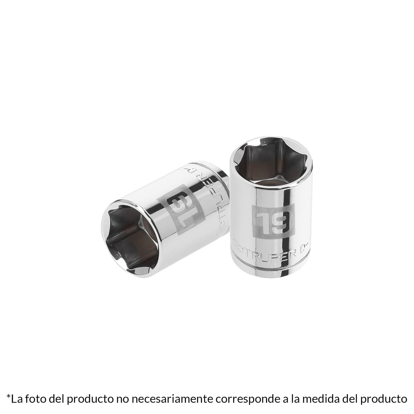 Dado de 6 puntas, cuadro 1/2" de 20mm