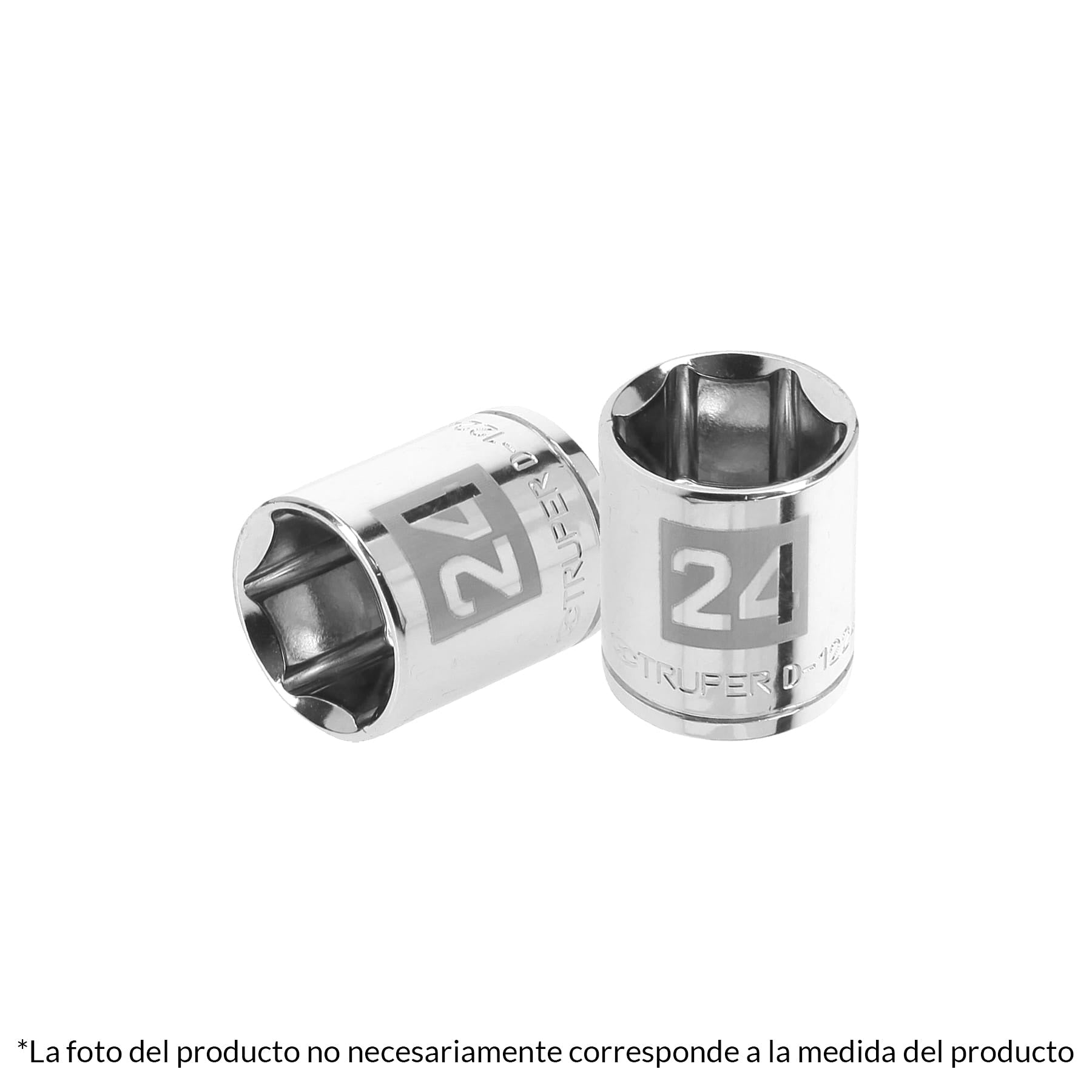Dado de 6 puntas, cuadro 1/2" de 25mm
