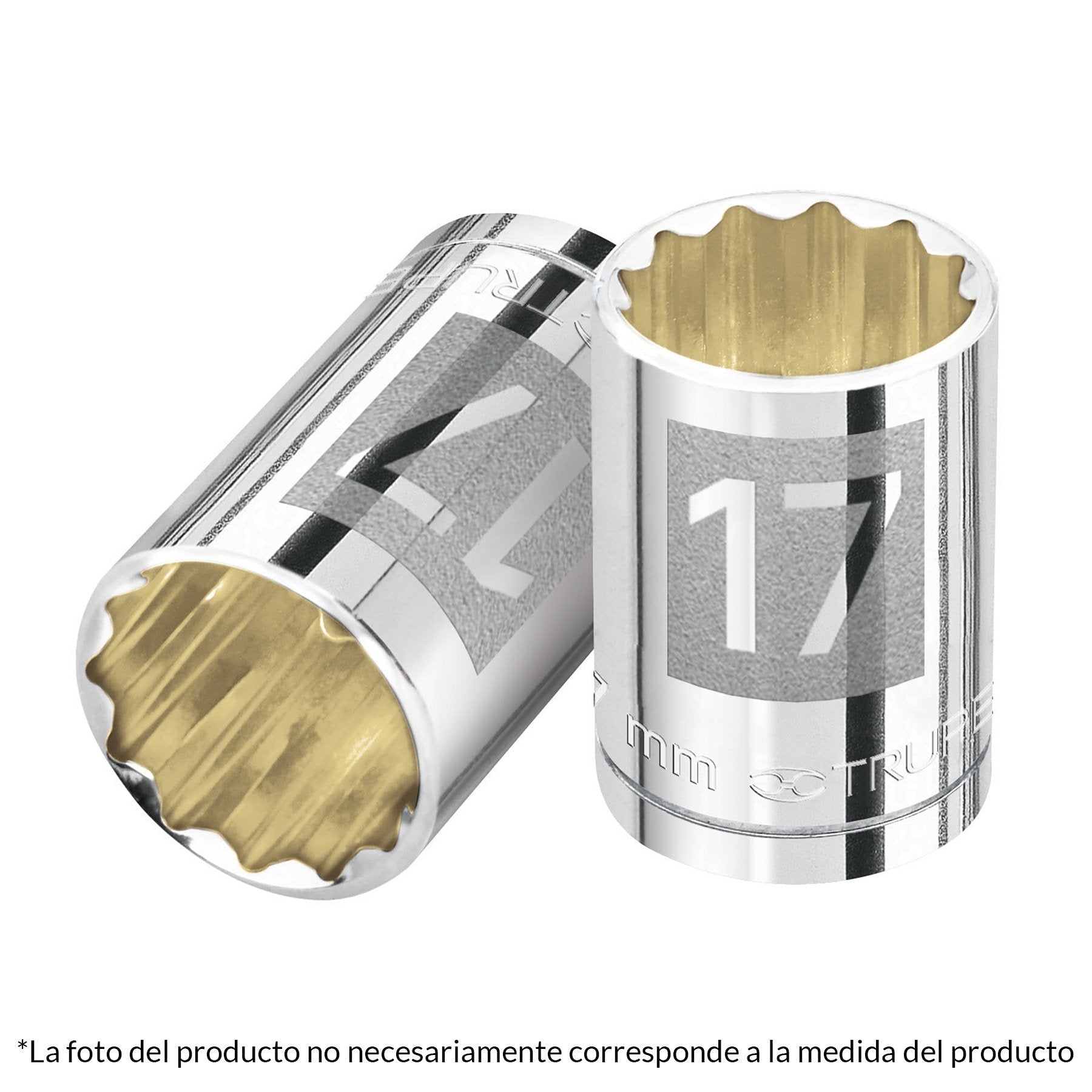Dado de 12 puntas, cuadro 1/2" de 11/16"