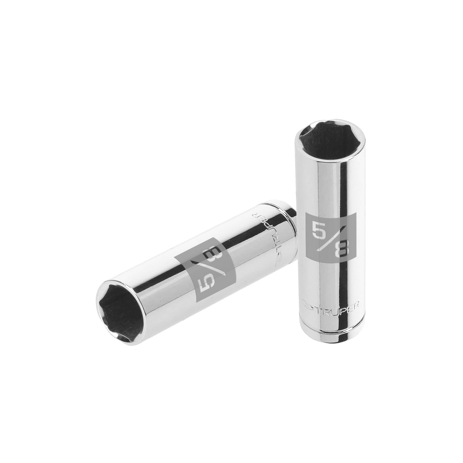 Dado de 6 puntas, largo, cuadro 1/2" de 5/8"